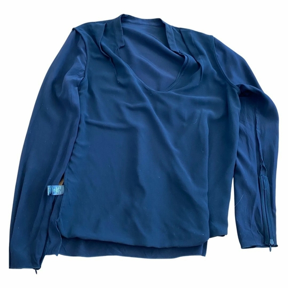 Ted Baker Silk long sleeve blouse - Picture 4 of 12